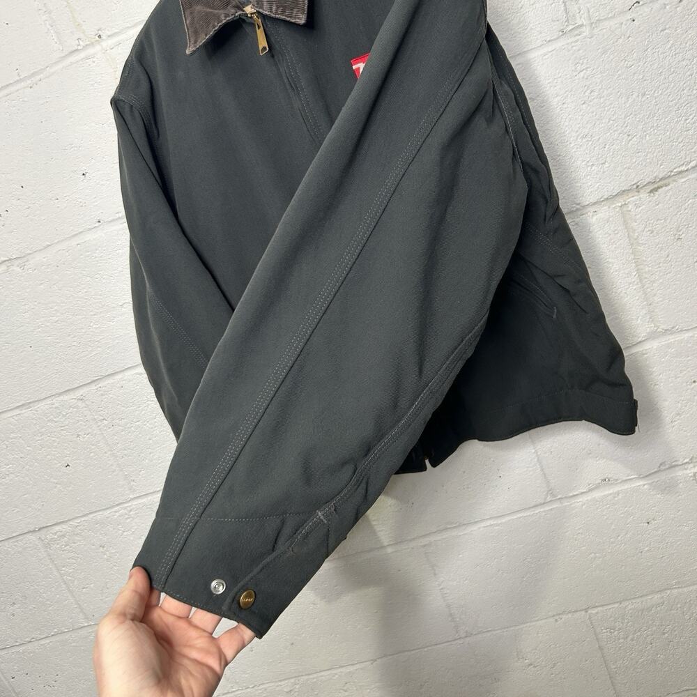Vintage Carhartt Blanket-Lined Detroit Jacket “Charcoal” - Picture 11 of 16